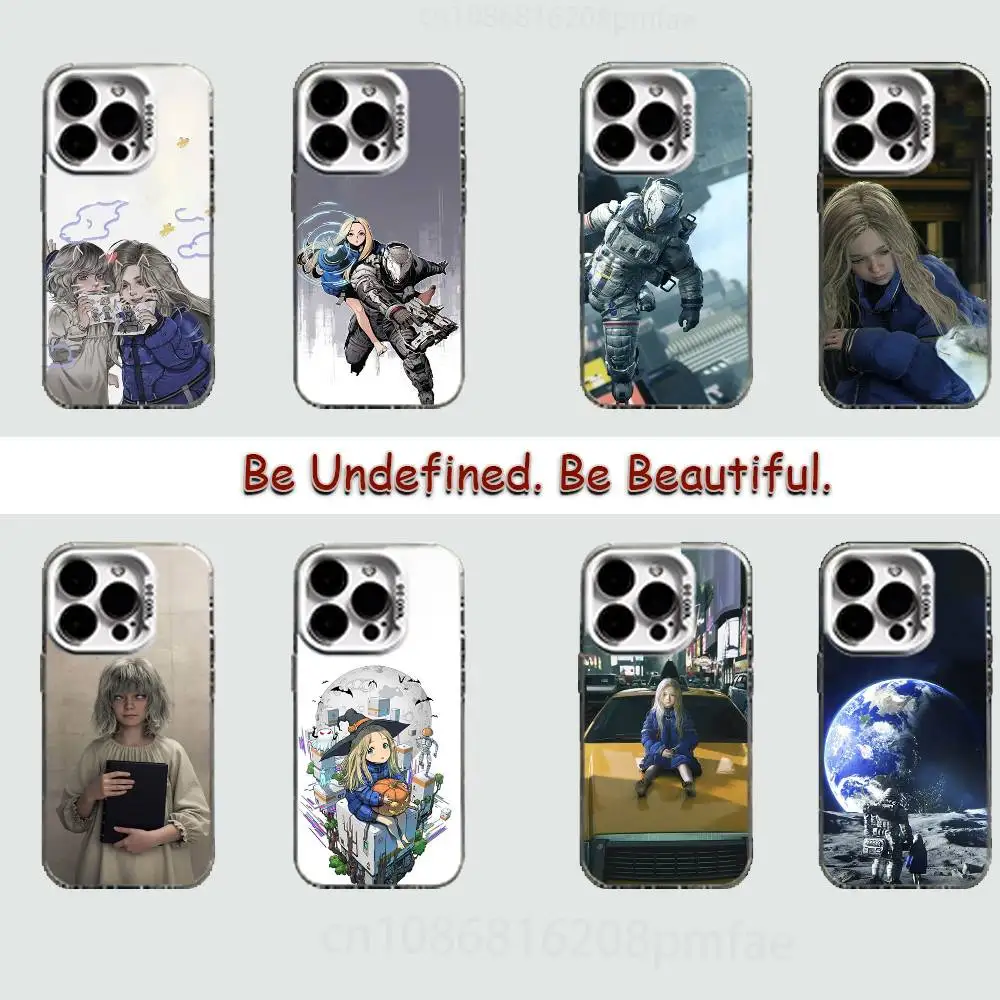 

Game P-Pragmata Hard Phone Case for IPhone 17 16 15 14 13 12 11 X XS Pro Max Plusshockproof Full Cover