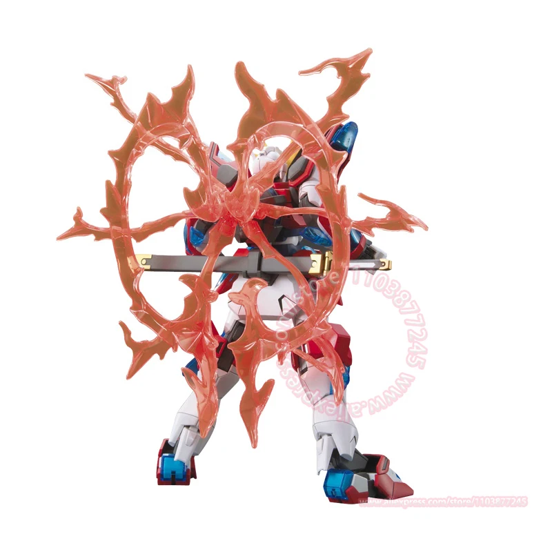 BANDAI HGBF 1/144 KAMIKI BURNING GUNDAM MOBILE SUIT Assembled Model Children's Toys Anime Peripheral Trendy Figures Ornaments