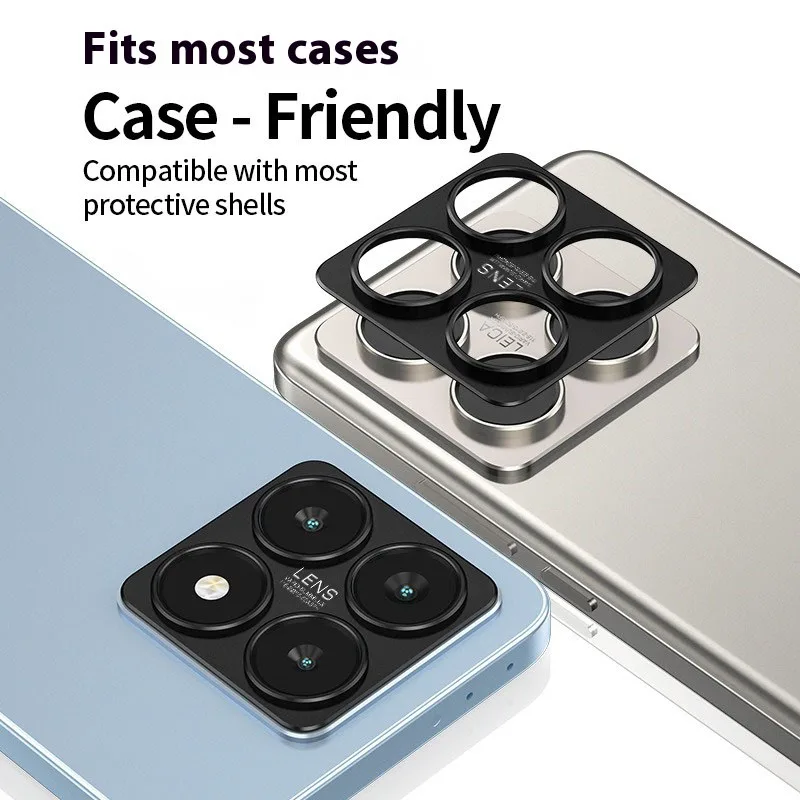 Aluminum Metal Rear Camera Lens Protector for Xiaomi 14T Pro Lens Cover Screen Protector Lens Ring Film for Xiaomi 14T Mi14TPro