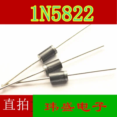 10 pieces  1N5822 IN5822 DO-41 3A/40V