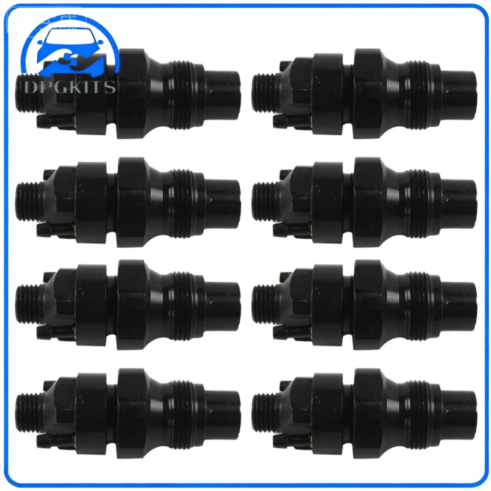 

DPGKITS 8 шт. топливных форсунок 0432217276 для двигателей GMC Chevy 6.5L Turbo 1992-2005 годов выпуска, абсолютно новые запчасти