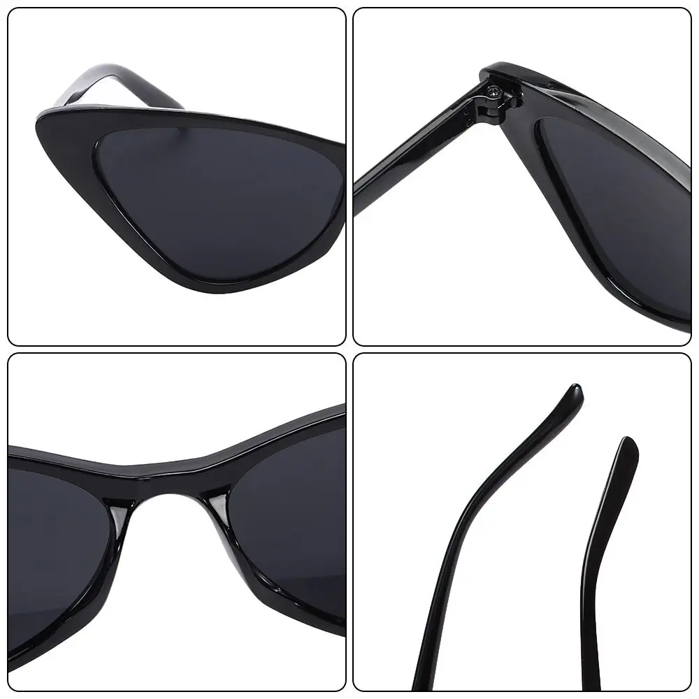 Trendy Accessories Streetwear Small Frame Sunglasses for Women Cat Eye Retro Sunglasses Eyewear
