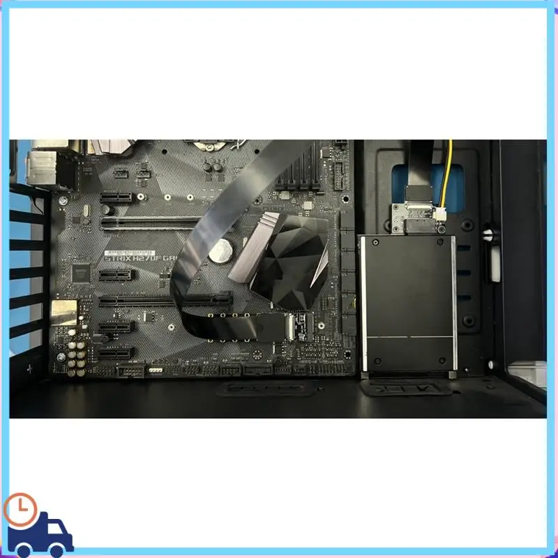 Mais recente cabo de extensão ssd f47sd m.2 nvme para e1.s/e3.s pcie 5.0 x4 e1.s/e3.s (SFF-TA-1002) para cabo de extensão de cartão ssd nvme