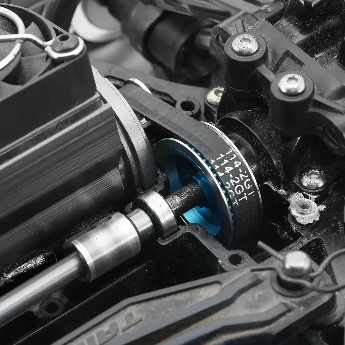 TT-02 محرك حزام منخفض الضوضاء 16T 40T نظام تروس نقل لتقوم بها بنفسك تعديل ترقية أجزاء لسيارة Tamiya TT02 TT-02 1/10 RC