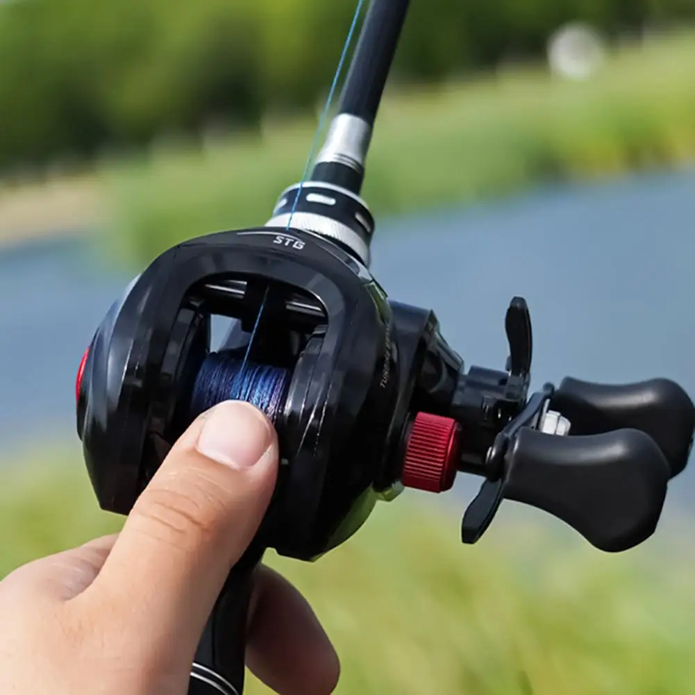 

2022 Baitcasting Fishing Reel 18+1 Shielded Ball Bearings 8.1:1 Gear Ratio Magnetic Brake System Low-profile Reel