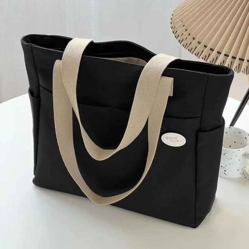 Small Tote Bags for Women Female Student Canvas Bag Fashionable Versatile Children Handbags Mother Kids Bags for Girl Travel Bag