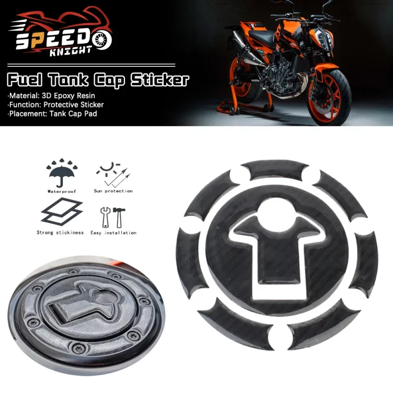 

Наклейка на бак для мотоцикла DUKE 125 200 390 790 890 RC200 RC390, 3D углеродное волокно, накладка на топливный бак, крышка бензина, наклейки, крышка