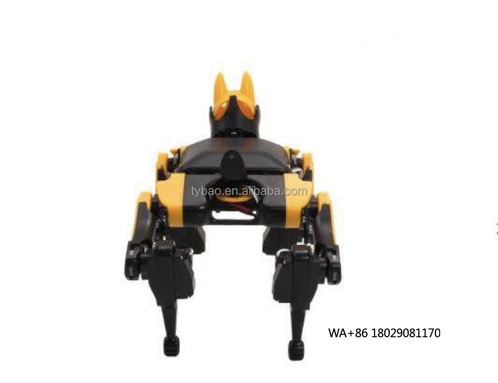 Programming Bionic Open Source Four-legged Education Robot Dog Artificial Intelligence Ai Graphics