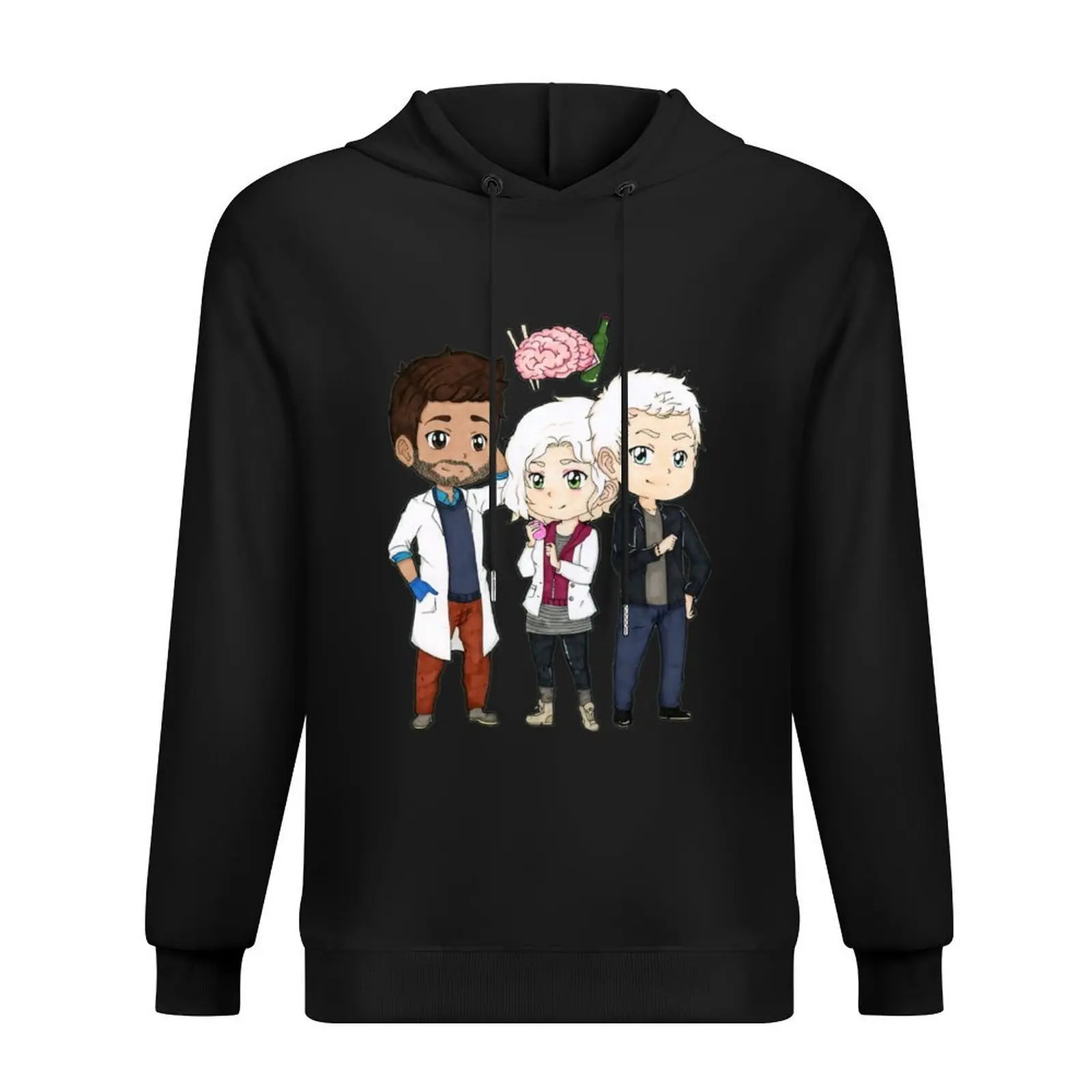 Izombie هوديي ملابس رجالية معطف رجالي ملابس الخريف ملابس جمالية جديدة في هوديس وبلوزات