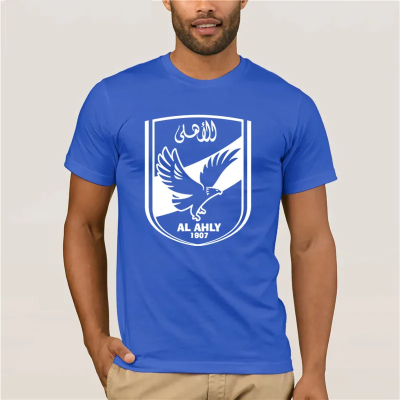 Sports man's T-shirt Al Ahly of Egypt Soccer Football Jersey Africa Alhy Print Men Short Sleeve Men New for mans tshirt