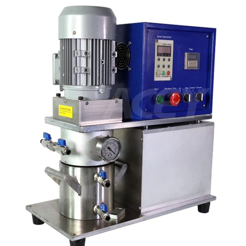 1L Laboratory Homogenizer Electrode Slurry Mixing Machine Vacuum Mixer for Lithium Battery Raw Material