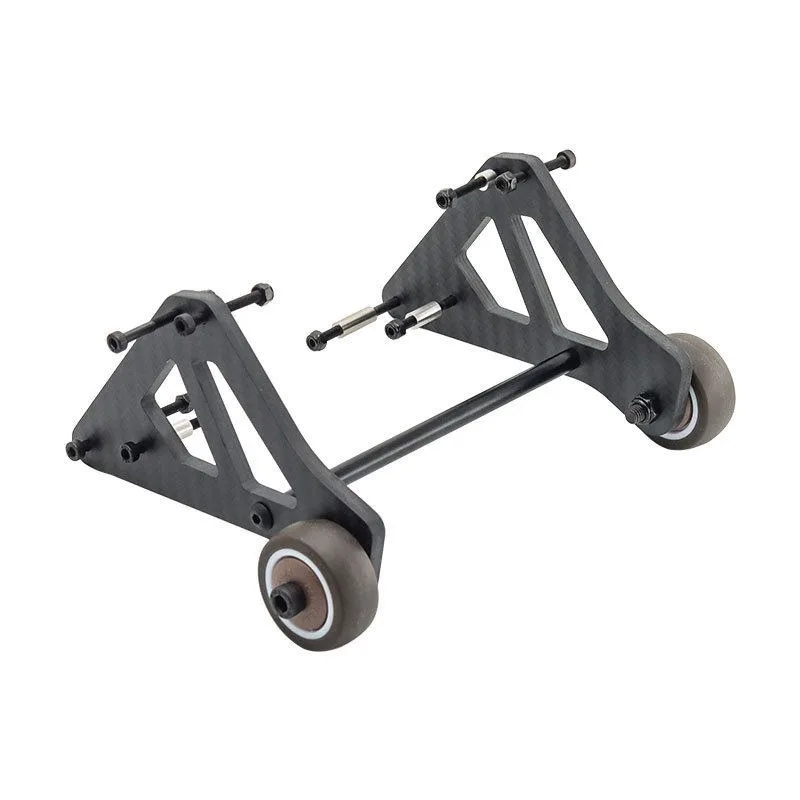 RC Carbon Fiber Body Mud Guards Wheelie Bar for Arrma Mojave 1/7 EXB V2 Short Course Truck Spare Parts, Off-road Dirt Protection