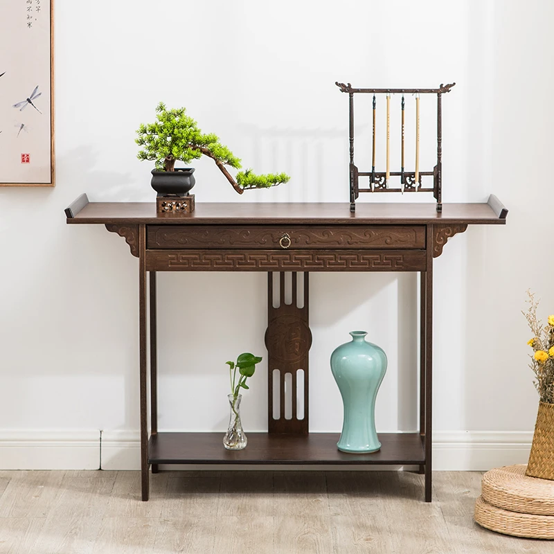 

Living Room Console Storage Cabinet Altar Buddha Shrine Household