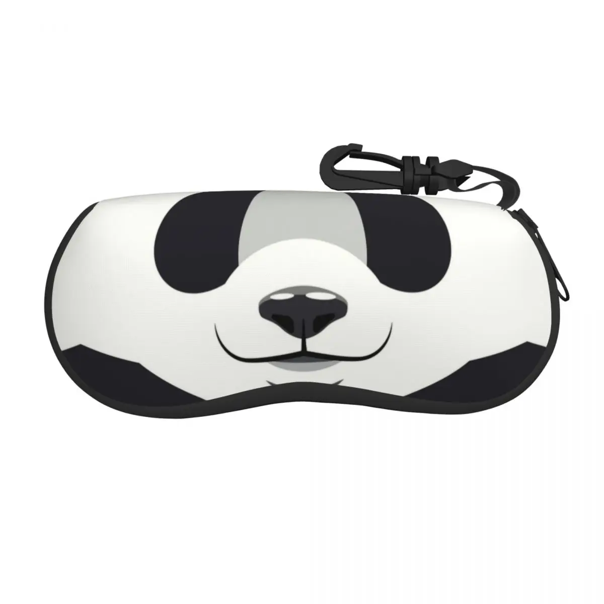 

Panda Bear Sunglasses Soft Case Neoprene Zipper Animal Lover Shell Eyeglass Case Custom Protective Box For Glasses