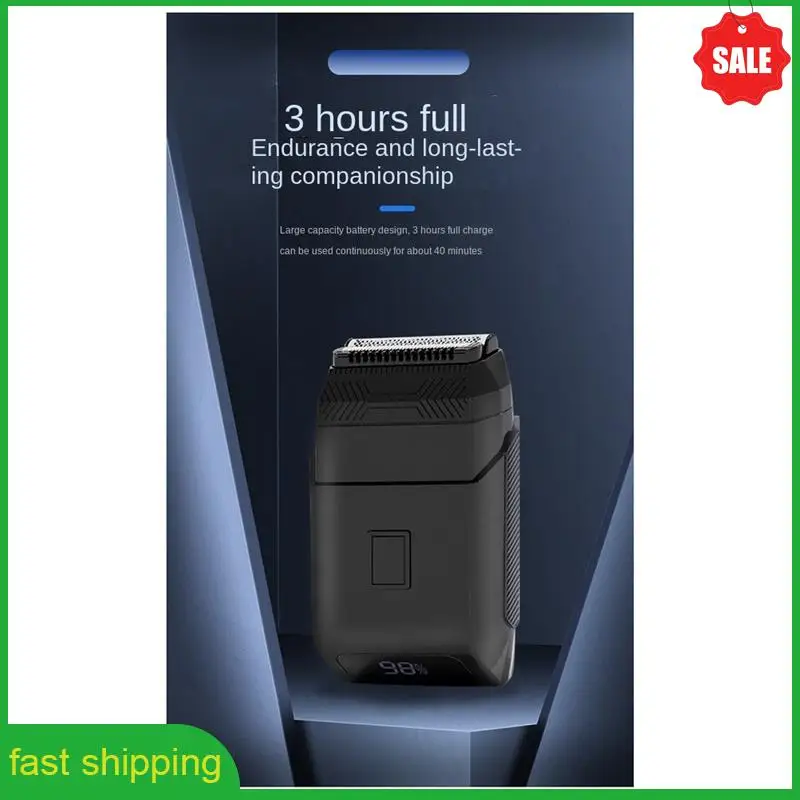 

A010 USB Rechargeable Men's Bald Head Shaver Waterproof, LCD Display Technical Grooming Tool