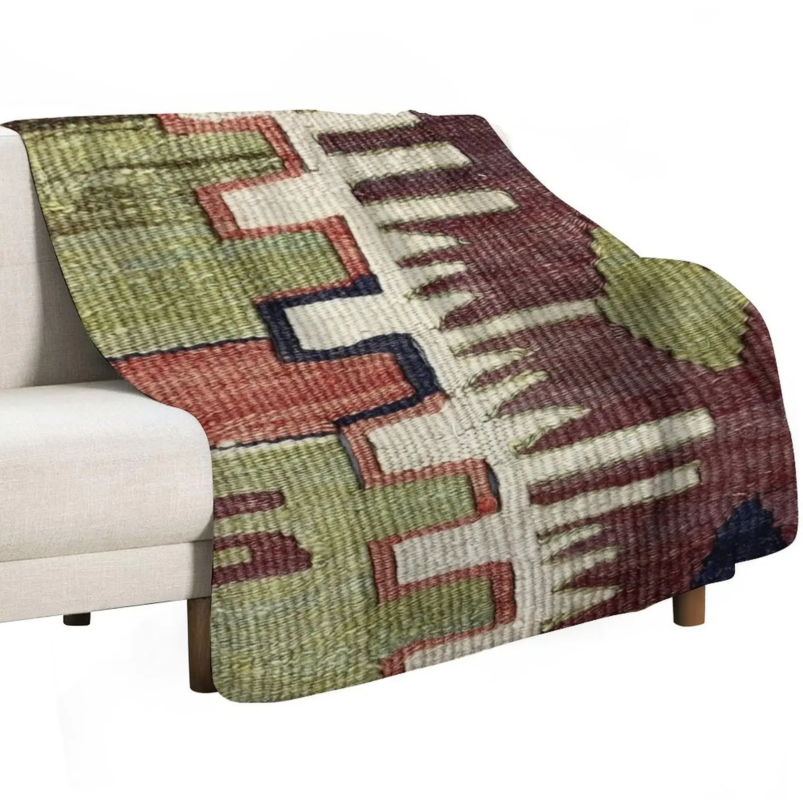 Boho Kilim, Navaho Weave, Woven Textile, Persian Carpet Throw Blanket Luxury Throw Polar Soft Loose Picnic anime Blankets