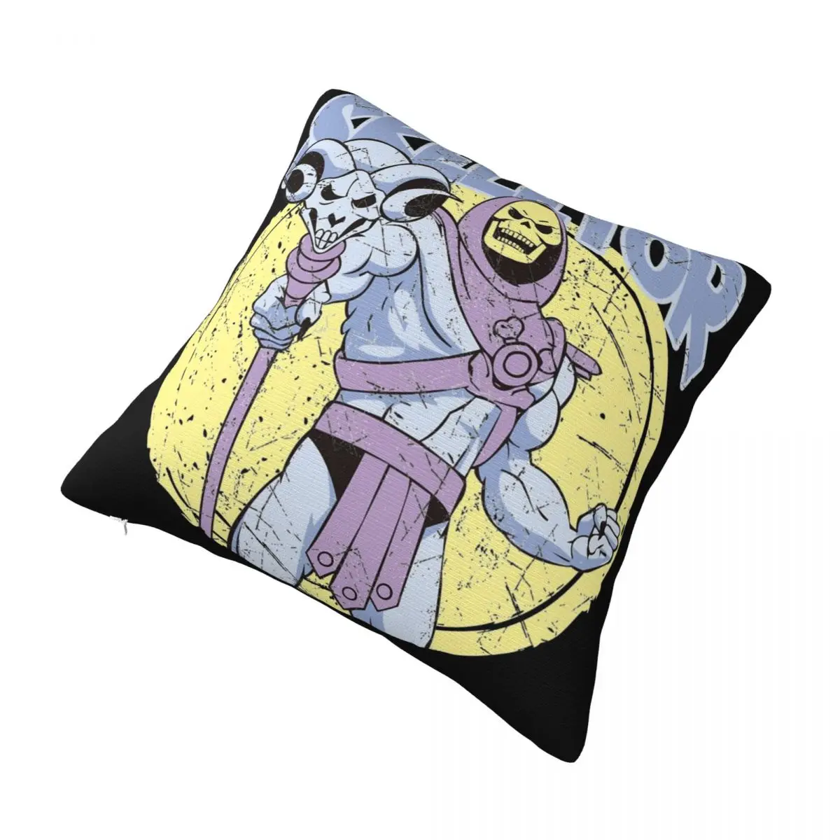 Decorative Pillowcases Skeletor Masters Of The Universe Cartoon Merch Bed Heman He-Man Pillow Case Cover Square Multiple Sizes