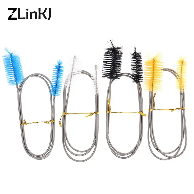 

Stainless Steel Tube Cleaning Brush Single End Flexible Aquarium Fish Tank Filter Pump Hose Pipe Brushes Cleaner