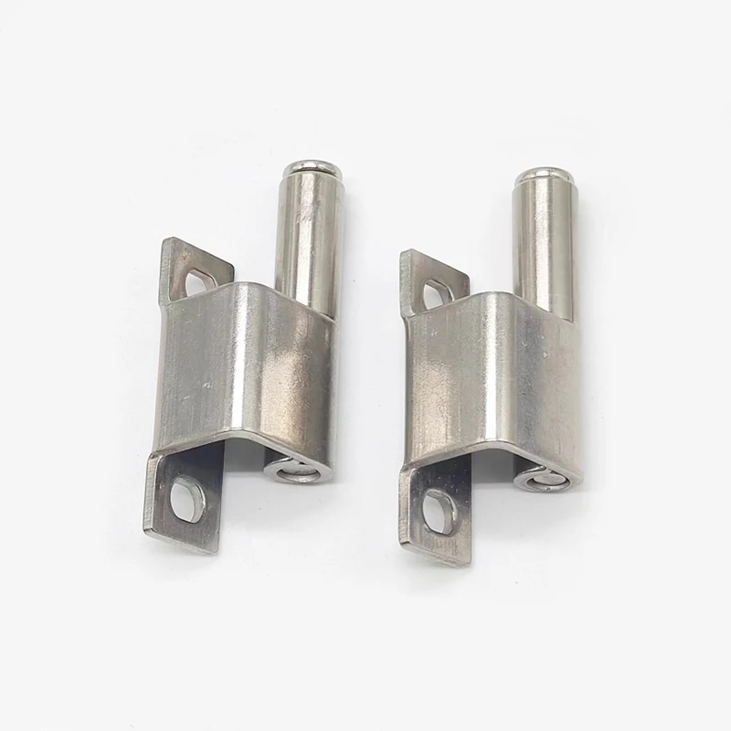 

2 PCS stainless steel hinge mechanical equipment bending concealed detachable door shaft hardware hinge Switch control cabinet