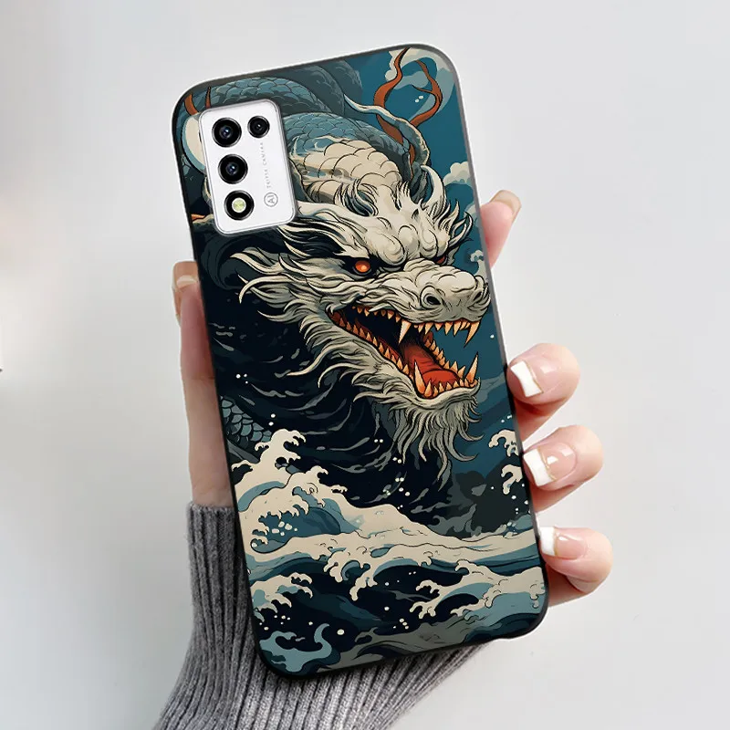 For ZTE Libero 5G III, A202ZT Soft Silicone Black Case For ZTE