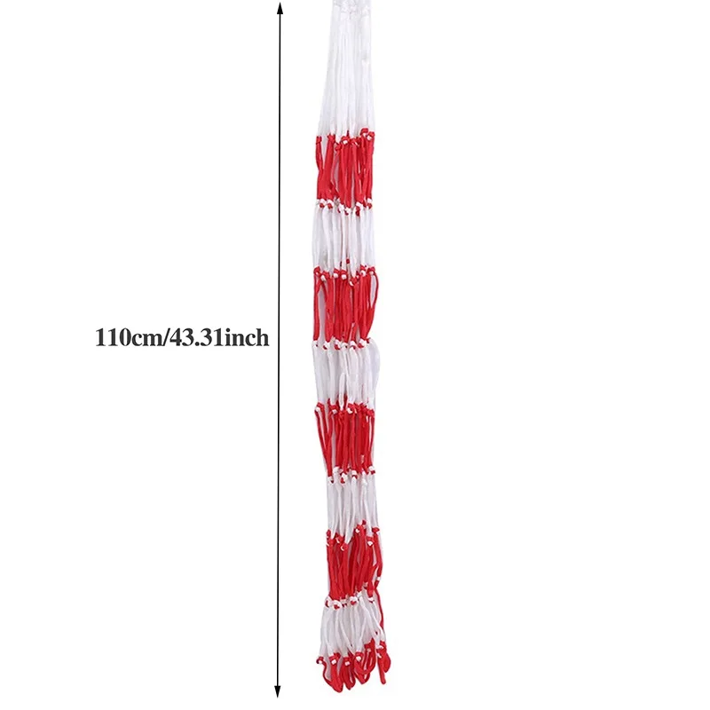Filet de transport portable pour basket-ball, filet à mailles pour cerceau de football, fil de nylon standard durable, sac IkVolleyball en plein air
