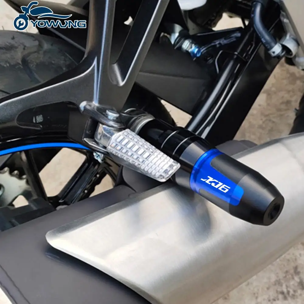 FOR YAMAHA XJ6N XJ6 DIVERSION 2009 2010 2011 2012 2013 2014 2015 accessories Exhaust Frame Sliders Crash Pads Falling Protector