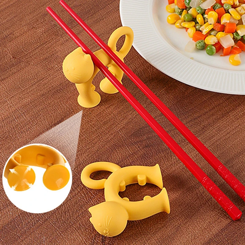 

Cat Shape Silicone Spatula Rack Kitchen Stovetop Spill-Proof Spoon Kitchenware Rack Mobile Storage Rack