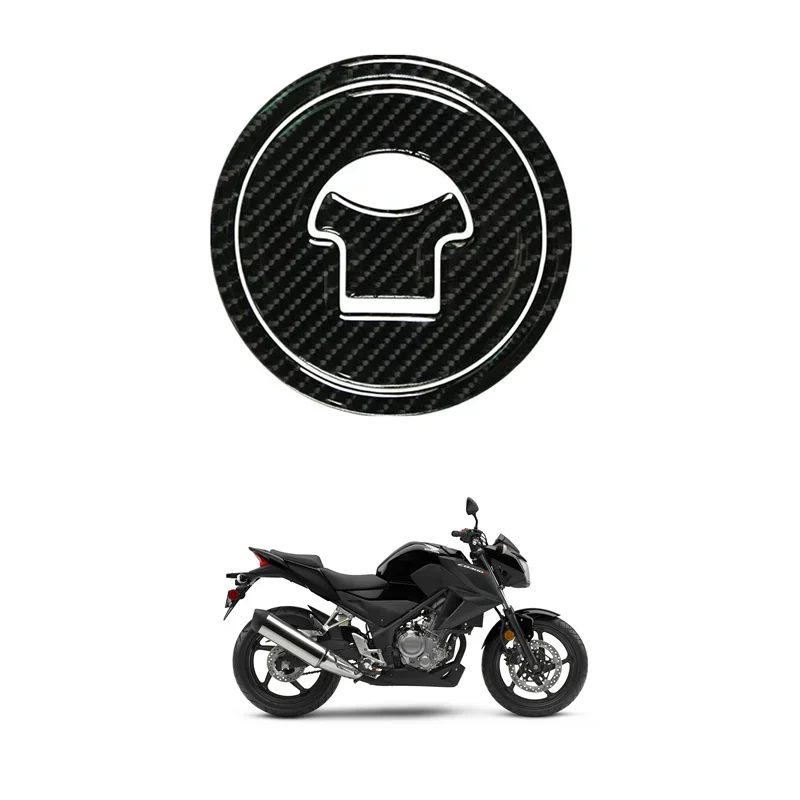 FOR HONDA CB300F CBR300R MSX125 CB500FX CBR500R Motorcycle Parts Carbon Fiber Fuel Tank Cap Decal Sticker CB 300 F R