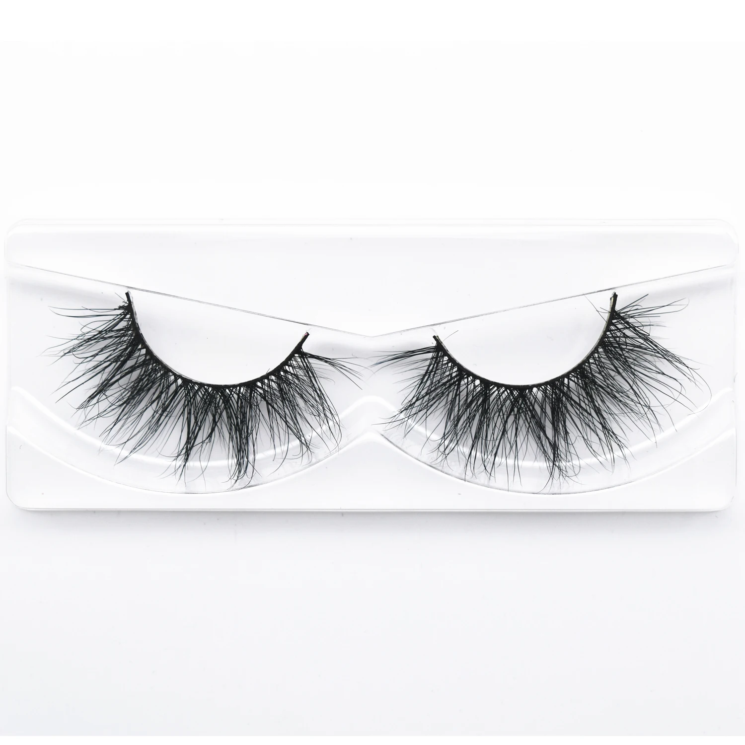 E12 Natural Fluttery 3D Mink Lash Wispy False Eyelash Vegan cruelty-free Mink Eyelash Criss-cross Lashes doe-eyed effect Makeup