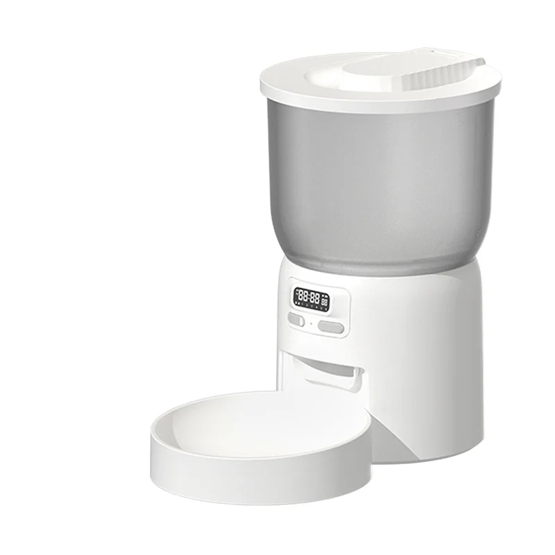 

Автоматическая умная миска-дозатор для корма Coofull, портативная, 6 л, из нержавеющей стали, на батарейках, для кошек, маленькие дорожные миски