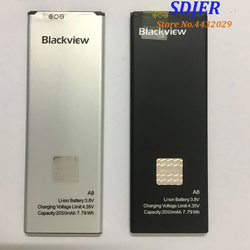 

100% New Blackview A8 Battery Replacement 2050mAh Li-ion Backup For Smart Phone