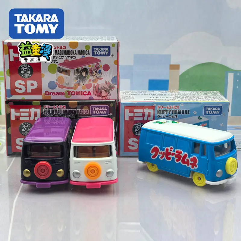

Коллекционная модель автомобиля Takara Tomy Dream Tomica SP Puella Magi Madoka Magica Candy Witch, литая под давлением, из сплава, миниатюрная, игрушка-подарок