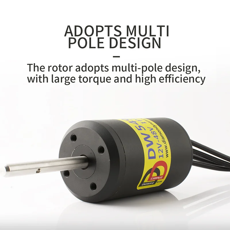 

DD DW5490 48V 1850W Brushless DC Motor IP68 Waterproof with 90A ESC High Torque 13000RPM
