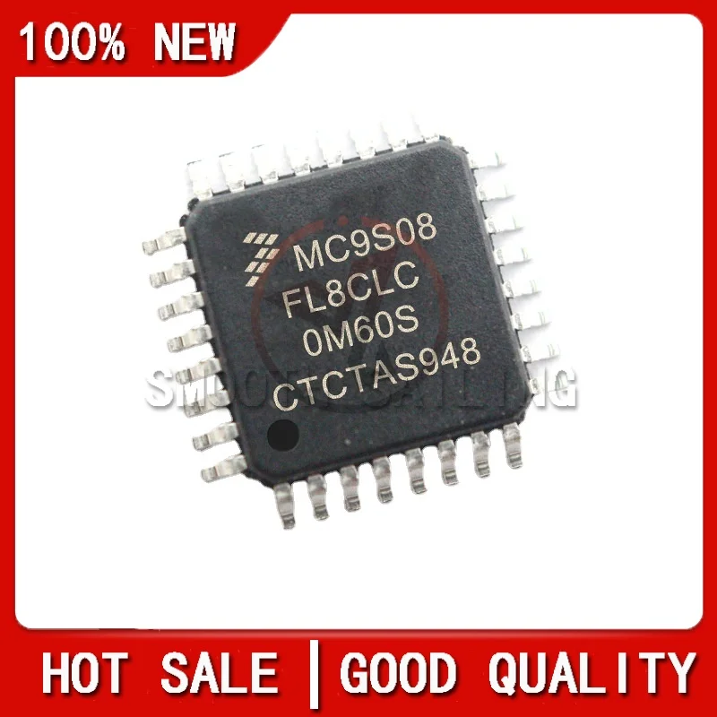 

10PCS/LOT New Original MC9S08FL8CLC MC9S08FL8C LQFP32 Chipset