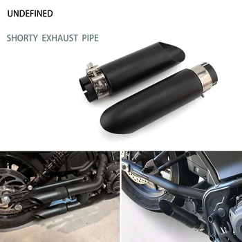 For Indian Scout Sixty Rogue Bobber 2015-24 motorcycle accessories exhaust system short muffler pipe tube tail tip section black