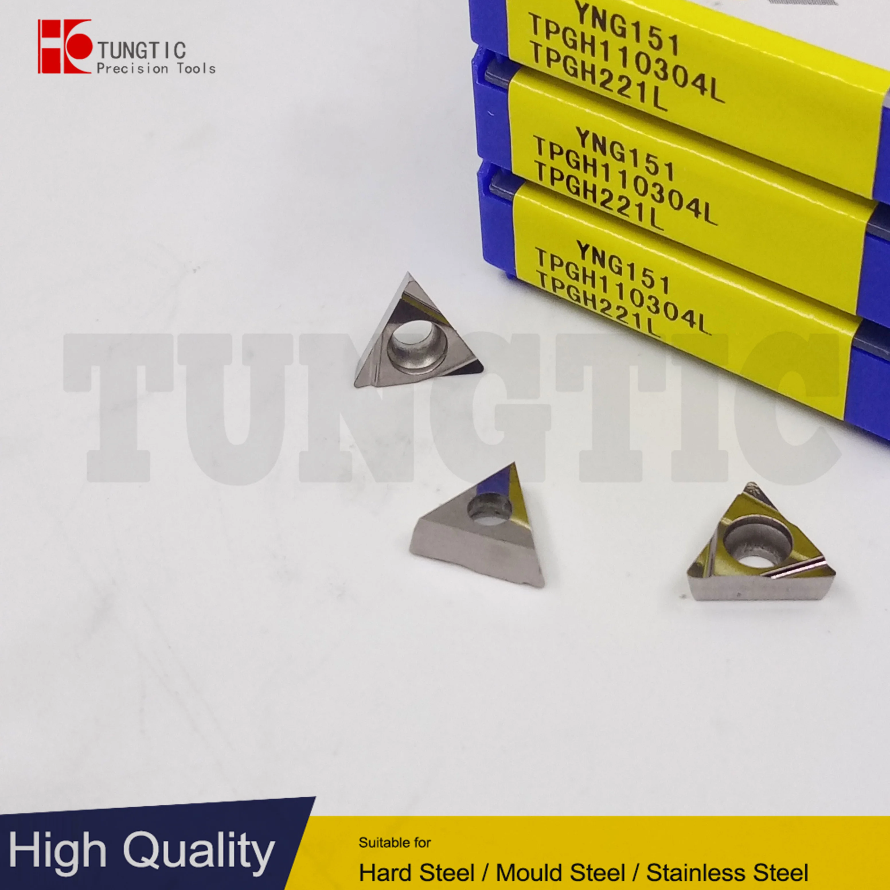

TPGH110304L Milling Inserts Carbide Cutter For CNC TPGH 110304L