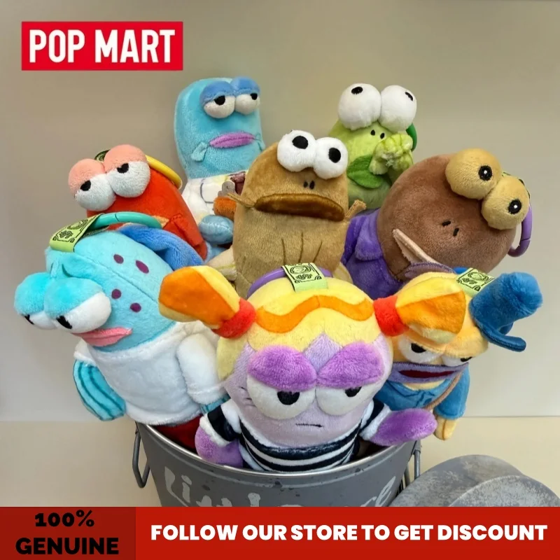 

Genuine Pop Mart Spongebob Bikini Bottom Buddies Whimsical 2.0 Series Blind Box Toys Cute Keychain Doll Collectible Figure Gift