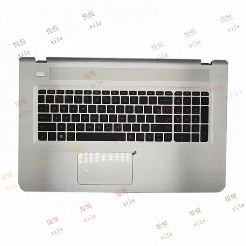 

L L 835867-001 Palmrest for HP ENVY 17 17-S 17T-S100 Keyboard Touchpad US Silver