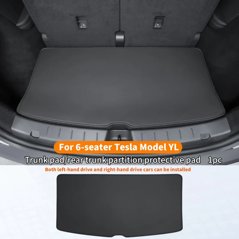 

Защитная накладка на багажник для 6-местной Tesla Model YL, разделитель заднего багажника Model Y L, защитная накладка от ударов, 1 шт., аксессуары для защиты.