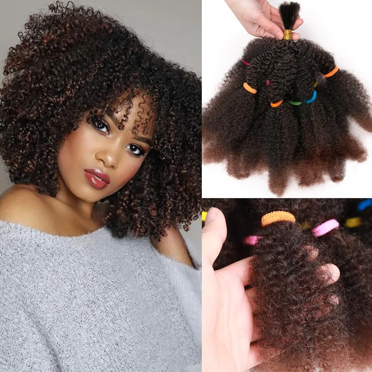 Afro Braiding Synthetic Hair Kinky Twist Crochet Braids Afro Kinky Hair Spring Twist 12 Inch 6 Packs Pre  Afro Kinky Twist Hair