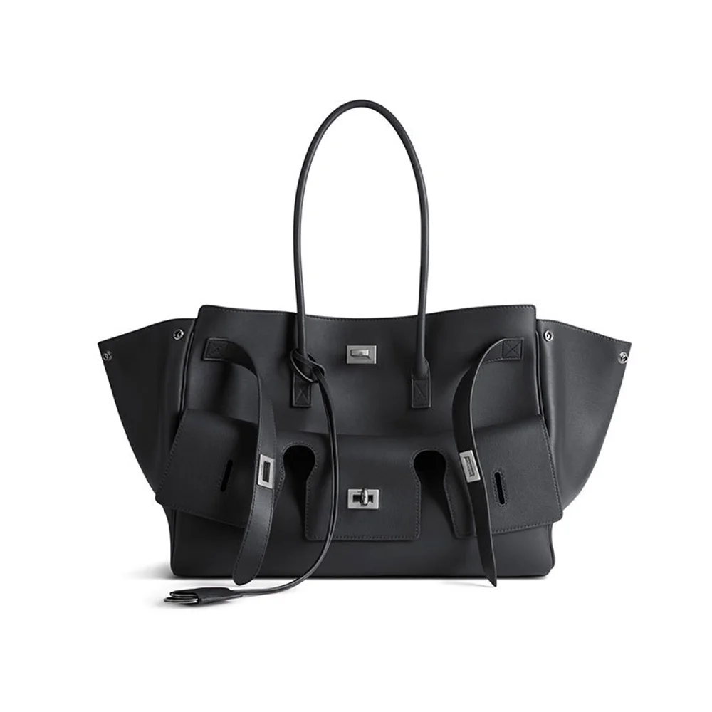 حقيبة حمل 2025 حقيبة نسائية جديدة حقيبة يد بسيطة على الموضة حقيبة نسائية ذات سعة كبيرة حقيبة كتف للتنقل