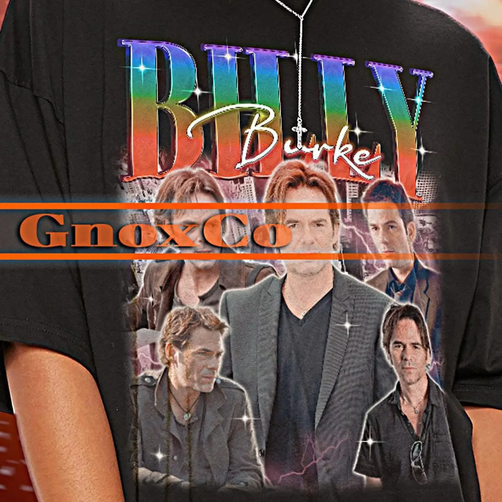 Billy Burke Vintage T Shirt 90s Retro Homage Casual Fan Merch  vintage Washed Slightly Top For Everyday Wear homme Stylish