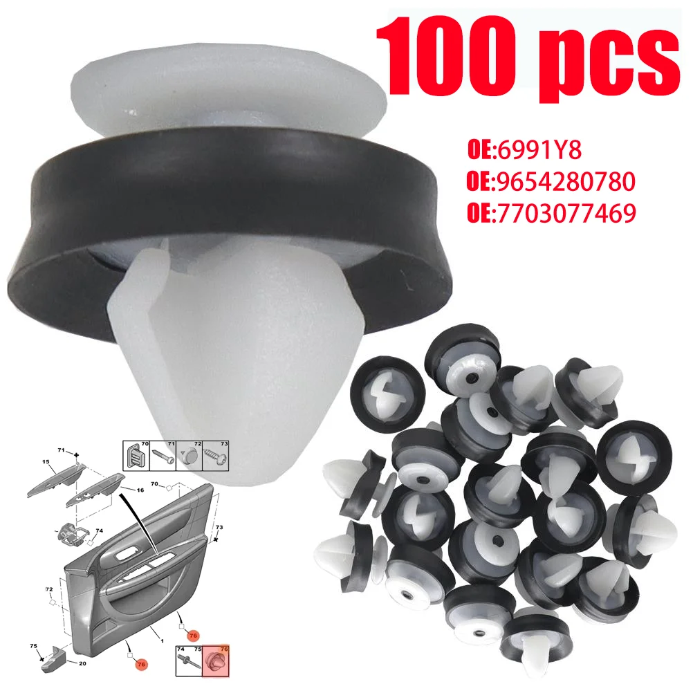 100/50Pcs Car Auto …
