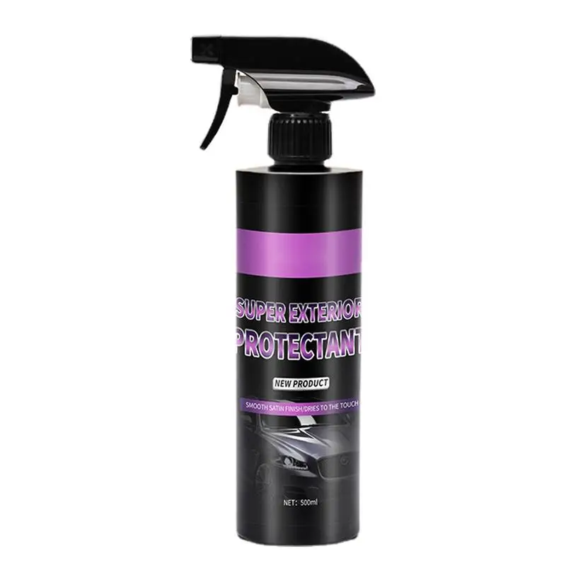 

Car Cleaner Spray 500ml Auto Non Greasy Polishing Spray Detailing Coating Compound Liquid Polymer Oleophobic Anti Rain Car Care