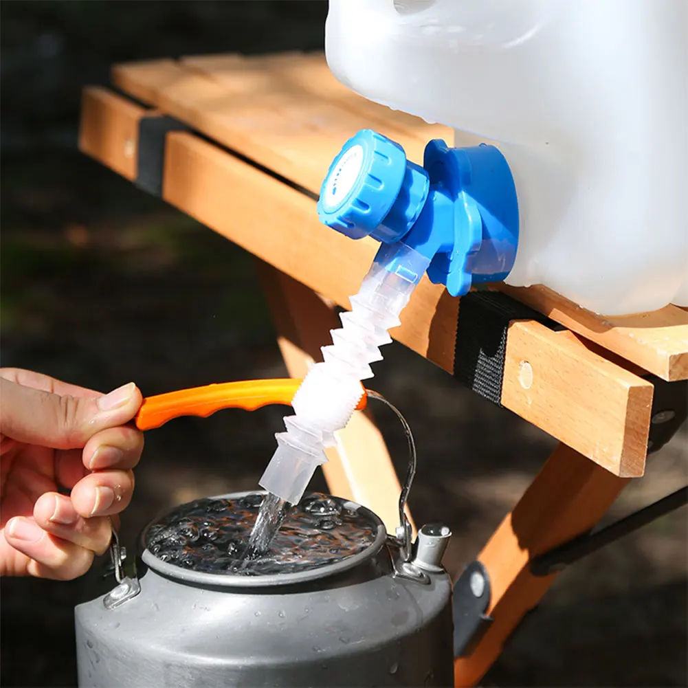 

11L Portable Water Tank Leak-Proof Drinking Water Bucket Large Capacity Water Dispenser Carrier for Vehicle Car Camping
