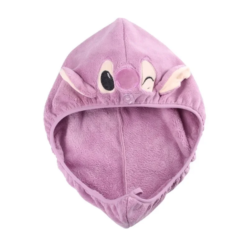 Disney Stitch Haartrockner Kappe Cartoon niedlichen dekorativen Zubehör Bad liefert Anime Handtücher Kappe Kinder Cosplay Spielzeug Geschenke