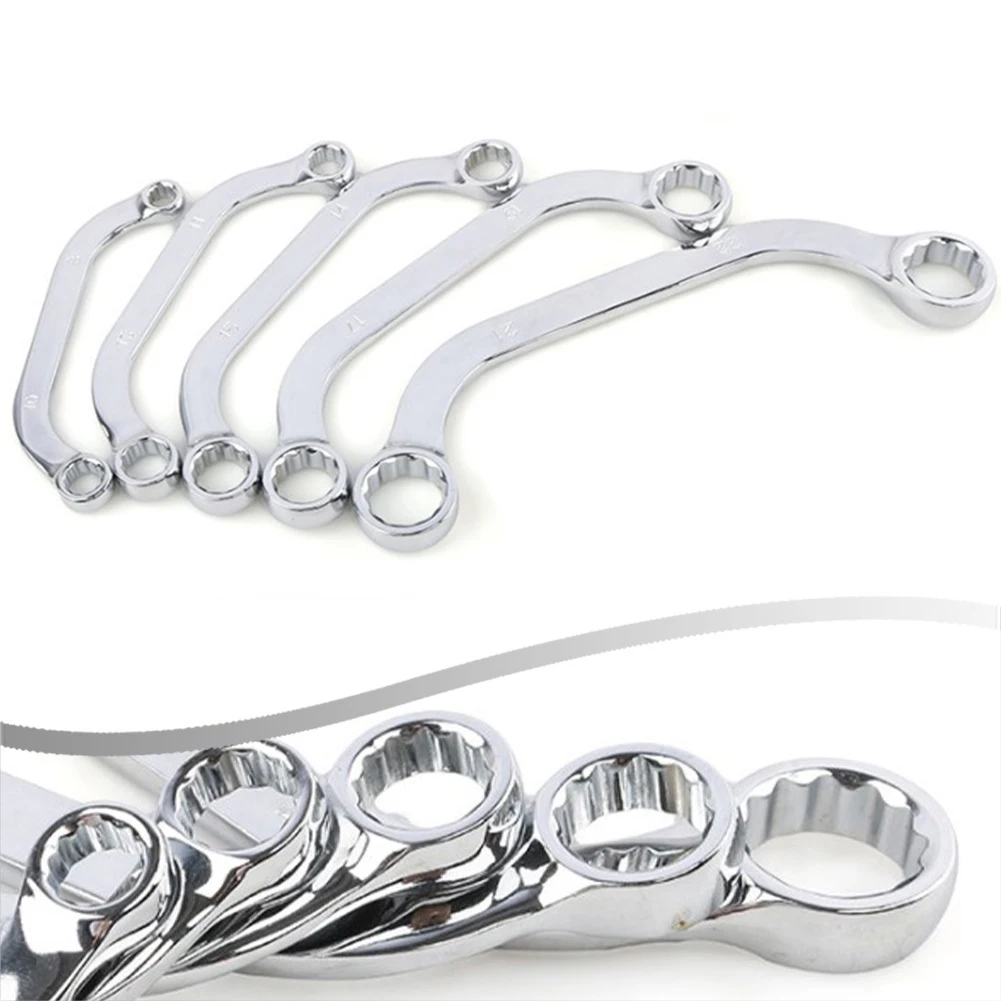 

Automotive Repairs 14 X 15 Mm 12-point Socket Wrench Automotive Repair 5pcs Spanner Set Versatile Design Wrenches