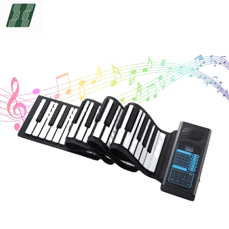 Wholesale Piano Folding Keyboards Music Electronic Piano Instrument Keyboard Piano 88 Keys Costumaized For Children