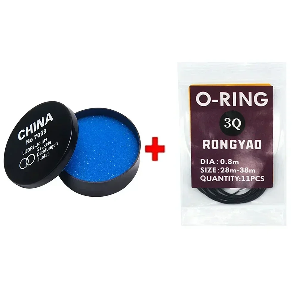 Horloge terug O-ring behuizing Waterdichte oliedoos Horlogekroon O-ring pakking Siliconen vetafdichting Glijmiddel Reparatietool
