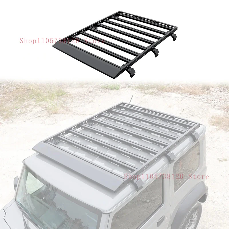 Car Accsori Heavy Aluminum Large Roof Cargo Tray Steel Exterior Tuning Off-Road Jimny JB4 -